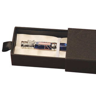 Fits Every Pen Deep Pocket Pen Box - White Satin Interior