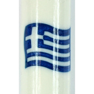 Flag of Greece Rotacrylic Pen Blank