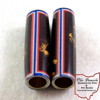 Football Pen Blank #02 - Black & Yellow - Football Pen Kits
