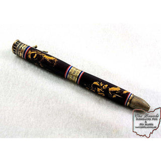 Football Pen Blank #02 - Black & Yellow - Football Pen Kits