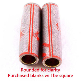 Football Pen Blank #04 - Grey & Red - Football Pen Kits