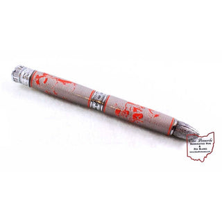 Football Pen Blank #04 - Grey & Red - Football Pen Kits