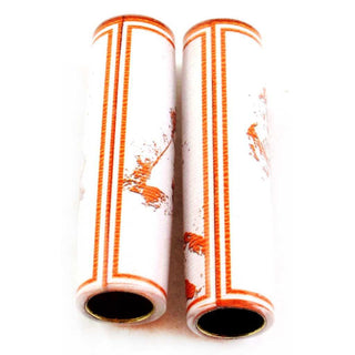 Football Pen Blank #12 - White & Orange - Football Pen Kits