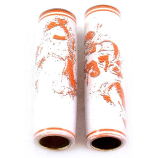 Football Pen Blank #12 - White & Orange - Football Pen Kits