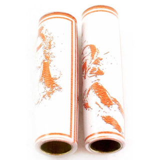 Football Pen Blank #12 - White & Orange - Football Pen Kits