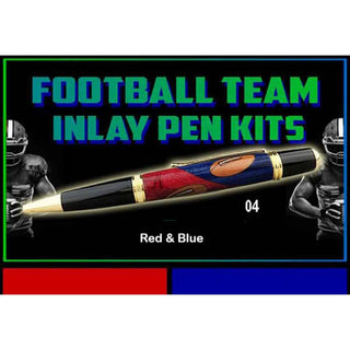 Football Team Colors Inlay Kit - Sierra - #04 Red & Blue