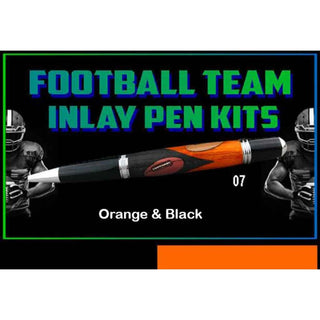 Football Team Colors Inlay Kit - Sierra - #07 Orange & Black