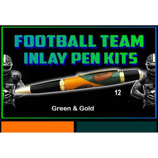 Football Team Colors Inlay Kit - Sierra - #12 Green & Gold
