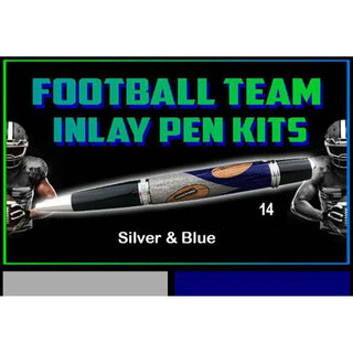 Football Team Colors Inlay Kit - Sierra - #14 Blue & Silver