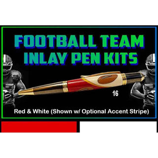 Football Team Colors Inlay Kit - Sierra - #16 Red & White