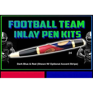 Football Team Colors Inlay Kit - Sierra - #24 Dark Blue & Red