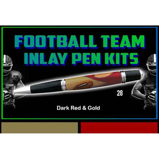 Football Team Colors Inlay Kit - Sierra - #28 Dark Red & Gold