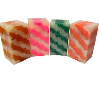 Diagonal Waves Bottle Stoppers - Polycrylic