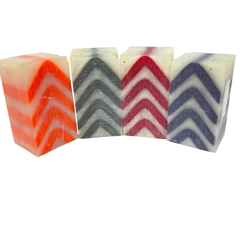 Chevron Bottle Stoppers - Polycrylic