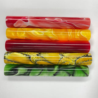 Acrylic Acetate Pen Blanks - Rounded 5 Packs (Sets 9-12)