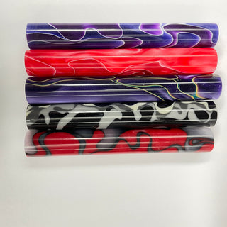 Acrylic Acetate Pen Blanks - Rounded 5 Packs (Sets 9-12)