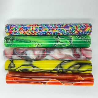 Acrylic Acetate Pen Blanks - Rounded 5 Packs (Sets 9-12)