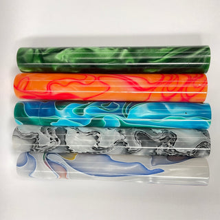 Acrylic Acetate Pen Blanks - Rounded 5 Packs (Sets 13-16)