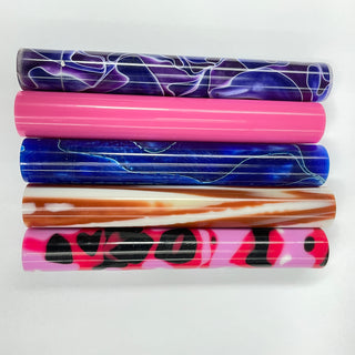 Acrylic Acetate Pen Blanks - Rounded 5 Packs (Sets 5-8)