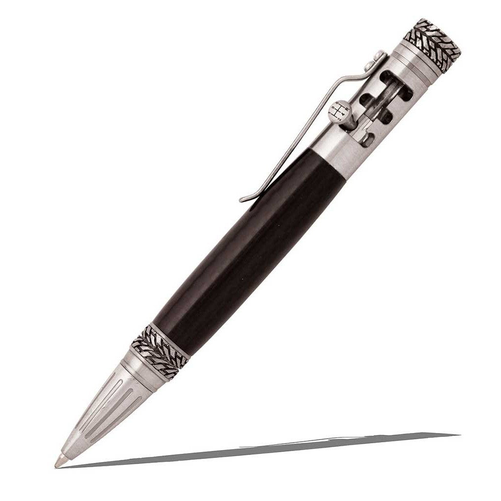 pen gear Gearshift Antique Pewter Pen Kit