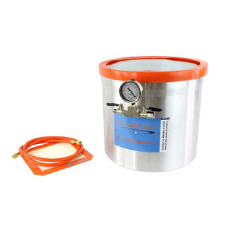 Glass Vac Aluminum Vacuum Chamber - (5 Gal)