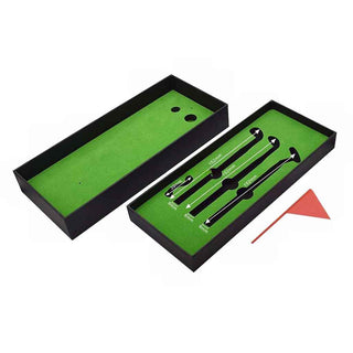 Desktop Putting Green Pen Box. Slots Measurements