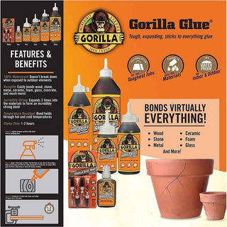Gorilla Glue Expanding Polyurethane Adhesives