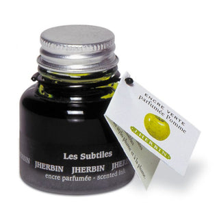 Green Apple (Pomme) Scented Fountain Pen Ink by J. Herbin