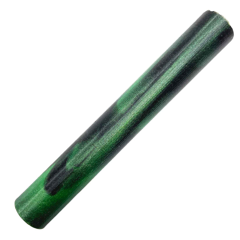 Sparkling Green & Black Swirled Pen Blanks