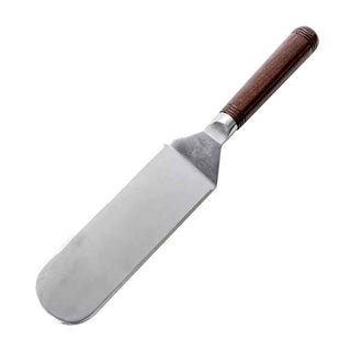 Griddle Spatula Kit with food-safe stainless steel blade for custom-turned handles. Round design