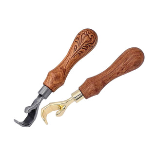 Comparison of Gold and Antique Gun Metal Hand Bottle Opener Project Kits