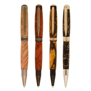 Honeycomb Ballpoint Pen Kit Starter Set - 4 Pen Kit Starter
