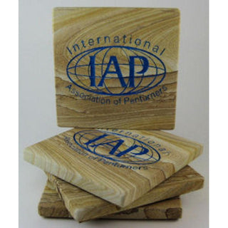 IAP Sandstone Coasters - Set of 4