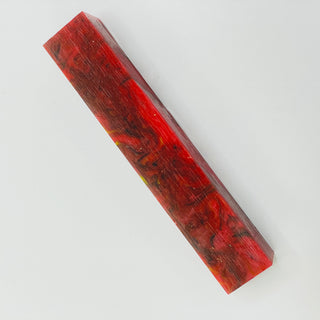 Red Swirl Blank 7/8" by 4 3/4"
