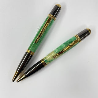 Stabilized Green Dyed Maple