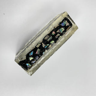 Paua Pen Blank on Black For Sierra Twist