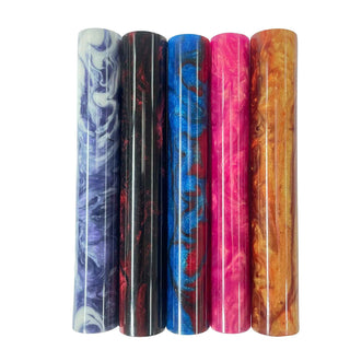 Acrylic Acetate Pen Blanks - Rounded 5 Packs (Sets D-F)