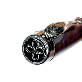 Infinity Rollerball Pen Kits. Cap Detail. Chrome