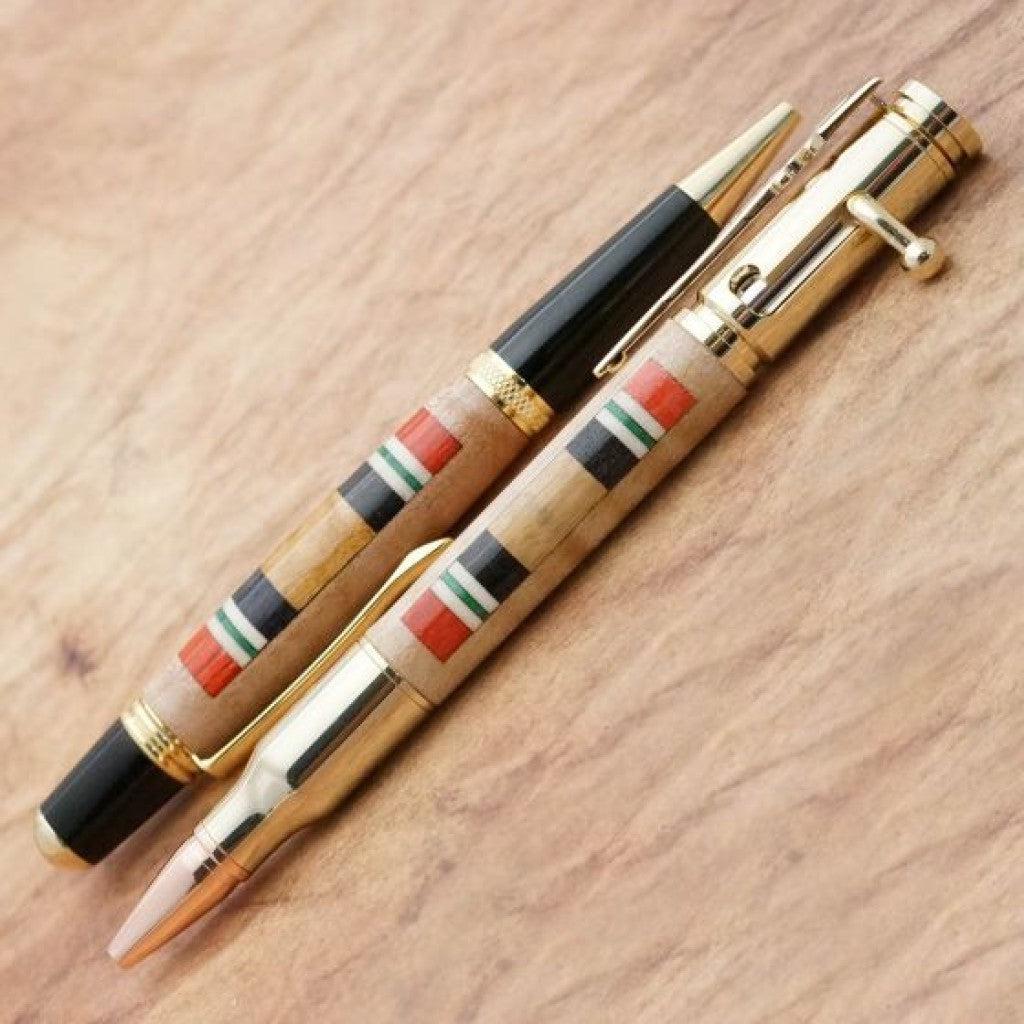 Iraq Service Ribbon Laser Inlay Kits | ExoticBlanks