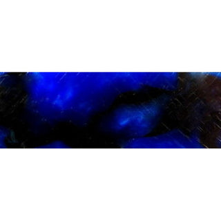 Iridescent Blue & Black Acrylic Pen Blank AA-05