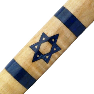 Israeli Flag Laser Inlay Kit - Sierra. Close up