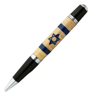 Israeli Flag Inlay Kit - Sierra Pen Kits