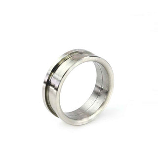 JDG Stainless Steel 2-Piece Ring Cores - 4mm Channel