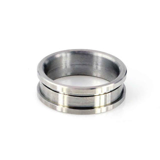 JDG Stainless Steel 2-Piece Ring Cores - 4mm Channel