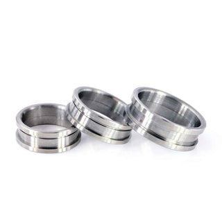 JDG Stainless Steel 2-Piece Ring Cores - 4mm Channel