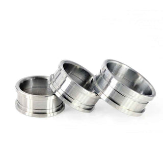 JDG Stainless Steel 2 Piece Ring Cores - 6mm Channel