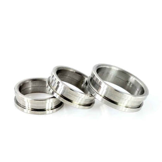 JDG Stanless Steel 2-Piece Ring Cores - 3mm Channel