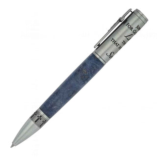 John 3:16 Ballpoint Pen Kits.Antique Pewter