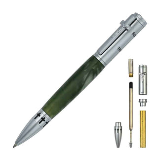 John 3:16 Ballpoint Pen Kits. Chrome Parts