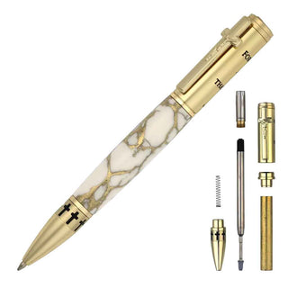 John 3:16 Ballpoint Pen Kits. Golden Parts